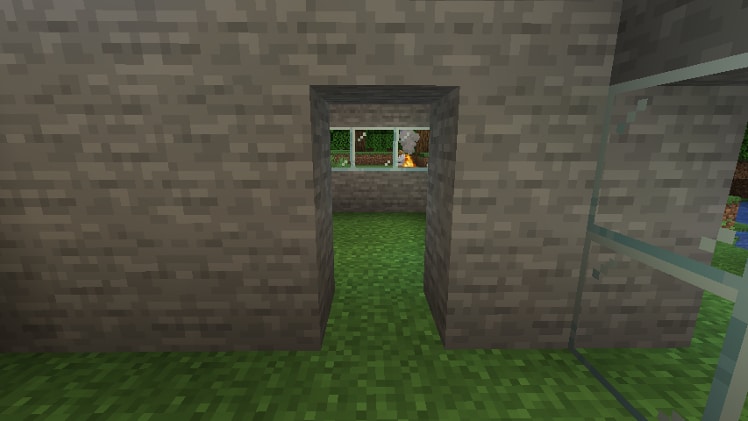 隠しドアの作り方 | Minecraft